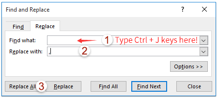 what is alt enter in excel for mac